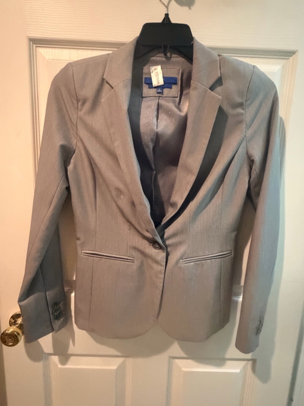 Light Gray Women's Tailored Blazer - Brand: